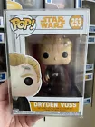 Funko Pop! Star Wars #253 Dryden Voss VGC Solo: A Star Wars Story +Protector