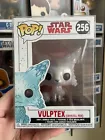 Funko POP! Star Wars #256 VULPTEX (CRYSTAL FOX) +Pop Protector The Last Jedi VGC