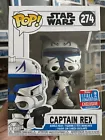 Funko Pop! Star Wars #274 CAPTAIN REX NYCC 2018 Fall Convention GENUINE VGC