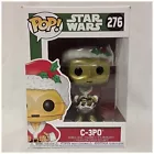 FUNKO POP! Star Wars #276 Christmas Santa C-3PO/Threepio bobble head figure New