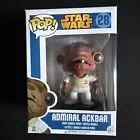 Funko Pop Star Wars #28 Admiral Ackbar Blue Box