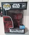 Funko Pop! Star Wars #297 Boba Fett - Wonder Con Exclusive - Free Soft Protector
