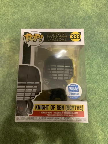 Funko Pop Star Wars #333 Knight Of Ren (Scythe) (Funko Shop Limited Edition)