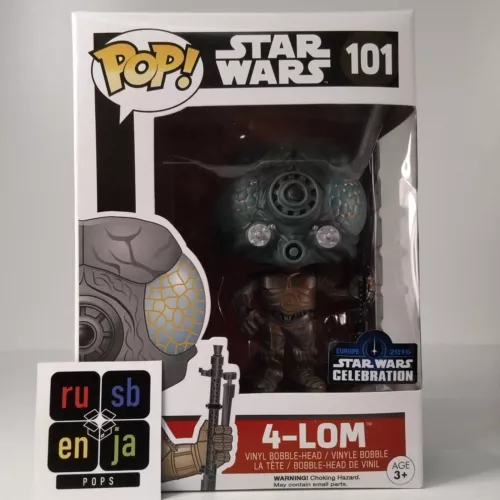 Funko Pop! Star Wars 4-Lom Celebration Exlcusive #101