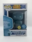Funko Pop! Star Wars #40 Holographic Emperor Glow In The Dark Underground Toys
