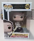Funko Pop! Star Wars #432 Rey Yellow Lightsaber Free Protector! Free Shipping!!