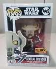 Funko Pop! Star Wars #449 General Grievous Hot Topic Exclusive - Free Protector!