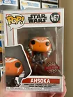 Funko Pop! Star Wars #467 Ahsoka The Mandalorian Special Edition +Pop Protector