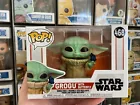 Funko Pop! Star Wars #468 Grogu With Butterfly Mandalorian The Child Baby Yoda