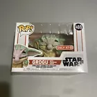 Funko Pop! Star Wars #469 - Grogu with Chowder Squid Target in Pop Protector