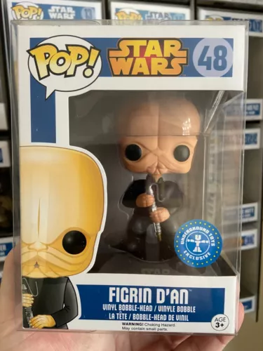 Funko Pop! Star Wars #48 Figrin D’an Underground Toys Exclusive VGC +Protector