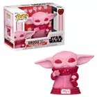 FUNKO POP Star Wars #493 Valentines Grogu with Cookies Bobble-Head NEW Sealed