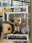 Funko Pop! Star Wars #565 Princess Leia Power of the Galaxy Exclusive +Protector