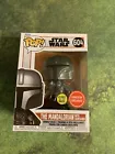 Funko Pop Star Wars #604 The Mandalorian w/Darksaber (GITD) (GameStop Ex)