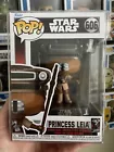 Funko Pop! Star Wars #606 Princess Leia Return Of The Jedi 40th +Pop Protector