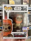 Funko Pop! Star Wars #631 Wicket with Slingshot SDCC 2023 Summer Con Limited Ed.