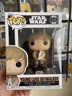 FUNKO POP! Star Wars #633 Young Luke Skywalker  Obi-Wan Kenobi Bobblehead VGC