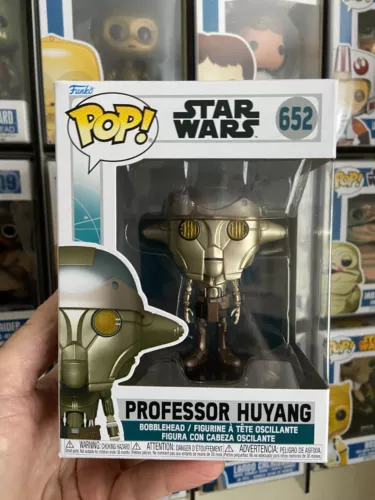 Funko Pop! Star Wars #652 Professor Huyang Ahsoka New Bobble-Head Figure