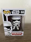 Funko POP! Star Wars #66 FIRST ORDER STORMTROOPER Vinyl Bobble Head New In Box