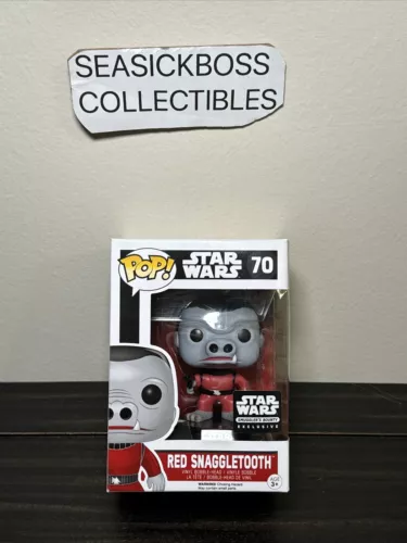Funko POP! Star Wars # 70 RED SNAGGLETOOTH - FREE SHIPPING