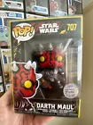 Funko Pop! Star Wars #707 Darth Maul Exclusive The Phantom Menace +Pop Protector