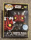 Funko Pop Star Wars 707 Darth Maul The Phantom Menace Free Pop Protector