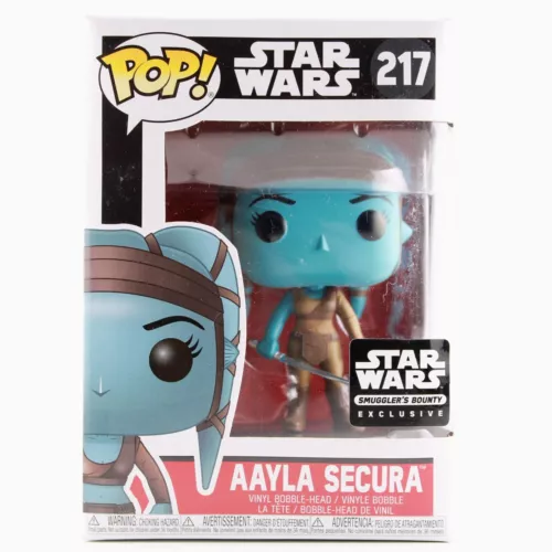 Funko Pop Star Wars - Aayla Secura - Smuggler's Bounty Exclusive - #217