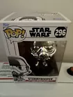 Funko Pop! Star Wars Art Series #296 Stormtrooper  Chrome
