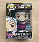 Funko Pop Star Wars Ben Kenobi Retro Series #572 + Free Protector