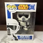 Funko Pop! Star Wars BIKER SCOUT #38 Return Of The Jedi Vaulted Vinyl Figure