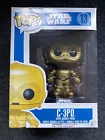 Funko Pop! Star Wars Blue Box C-3PO Gold Chrome Exclusive #13