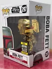 Funko Pop! Star Wars: Boba Fett #297, Gold Chrome, 2019 Galactic Conv. *Vaulted*