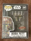 Funko Pop Star Wars Boba Fett 297 Special Edition Art Series Futura In Protector
