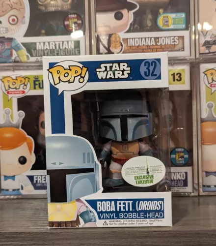 Funko Pop! Star Wars Boba Fett [Droids] 2013 Europe Celebration - RARE