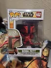 Funko POP Star Wars Boba Fett Red Chrome Special Edition  #462