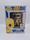 Funko POP! Star Wars C-3PO Gold Chrome Metallic SDCC 2015 Convention Exclusive