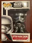 Funko Pop - Star Wars  - Captain Phasma (Chrome) #91 Smuggler's Bounty Exclusive