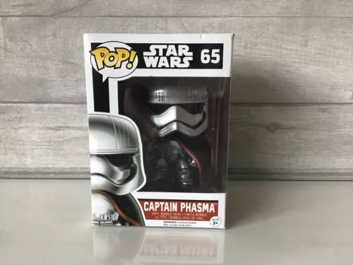 Funko Pop Star Wars Captain Phasma Stormtrooper Bobble-Head Figure # 65 Christie
