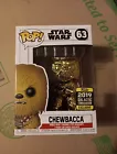 Funko Pop! Star Wars: Chewbacca #63 (Gold Chrome) Galactic Convention Exclusive