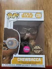 Funko Pop Star Wars Chewbacca (With Porg) #195 Flocked Exclusive