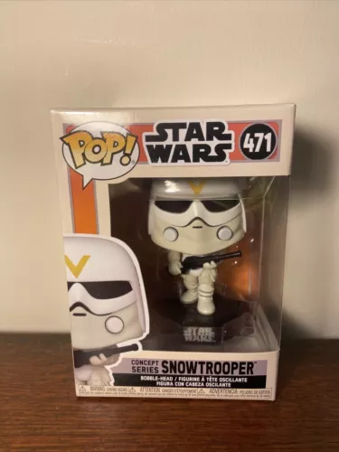 Funko POP! Star Wars Concept Series Snowtrooper Bobble-Head Vinyl Figure (#471