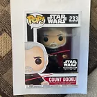 Funko Pop! Star Wars Count Dooku # 233 Smugglers Bounty Exclusive