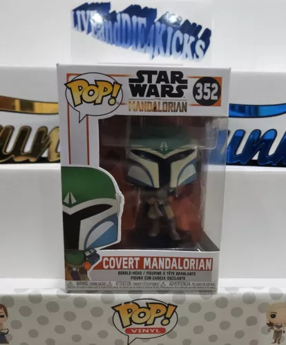 Funko POP! Star Wars Covert Mandalorian #352 Bobble-Head Common NEW Disney