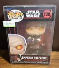 Funko Pop Star Wars Emperor Palpatine #738 With Protector