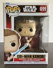 Funko Pop! Star Wars: Episode I The Phantom Menace Obi-Wan with Light Saber #699