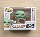 Funko Pop Star Wars Grogu With Butterfly #468 + Free Protector