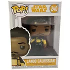 Funko Pop Star Wars Lando Calrissian #240 Vinyl Bobblehead Solo Movie Young