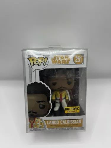 Funko Pop! Star Wars Lando Calrissian - Hot Topic Exclusive 251 w/Protector