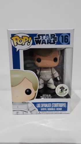 Funko Pop Star Wars Luke Skywalker as Stormtrooper #16- 2011 ECCC