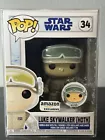 Funko Pop! Star Wars: Luke Skywalker (Hoth) #34 Amazon Exclusive With Protector